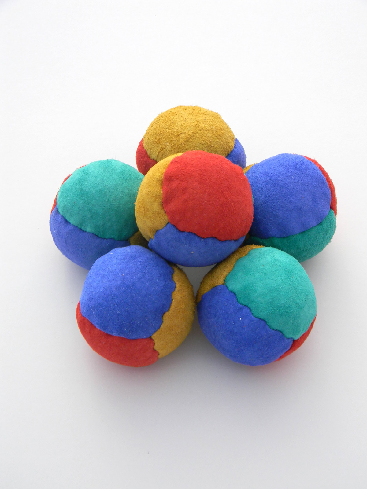 Leather Juggling Balls Leather Beanbags Juggling Balls 4 Panel Suede Juggling Beanbag Balls - Leather Juggling Balls Leather Beanbags Juggling Balls