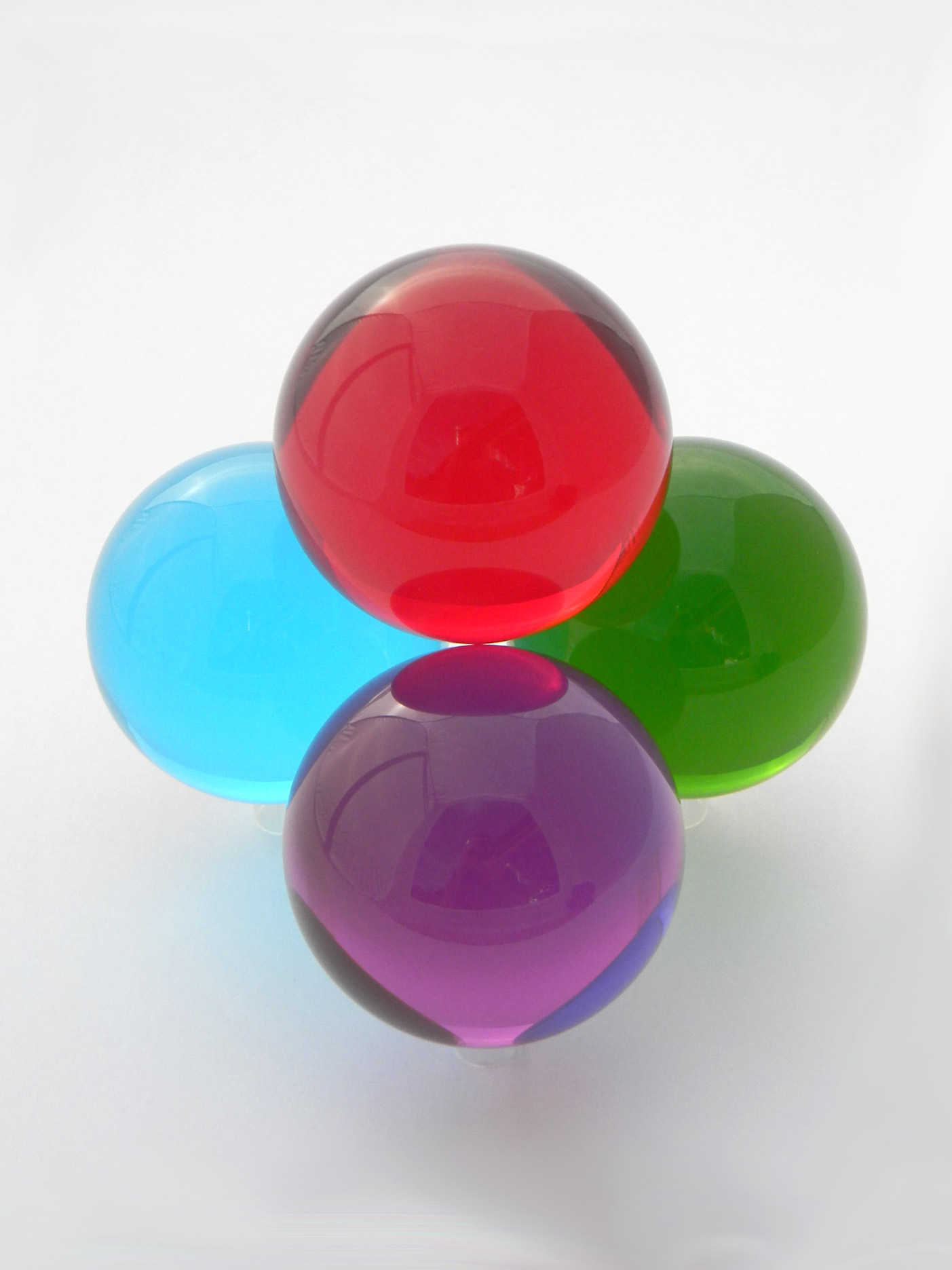 Contact Juggling Balls, 70mm Colored Plastic, Acrylic Ball
