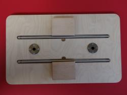 Single setting balance board