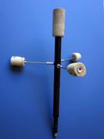 three spin dragon staff end
