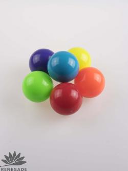 colored juggling ball chromite filled