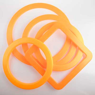 hollow juggling rings