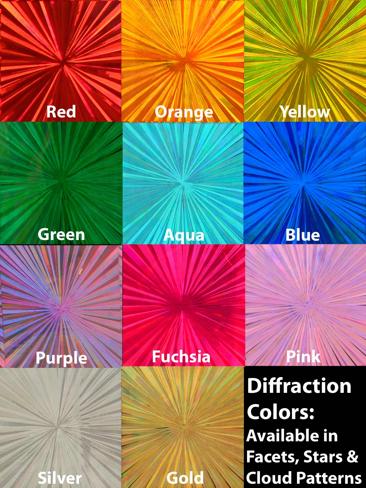 Facets Decoration Colors