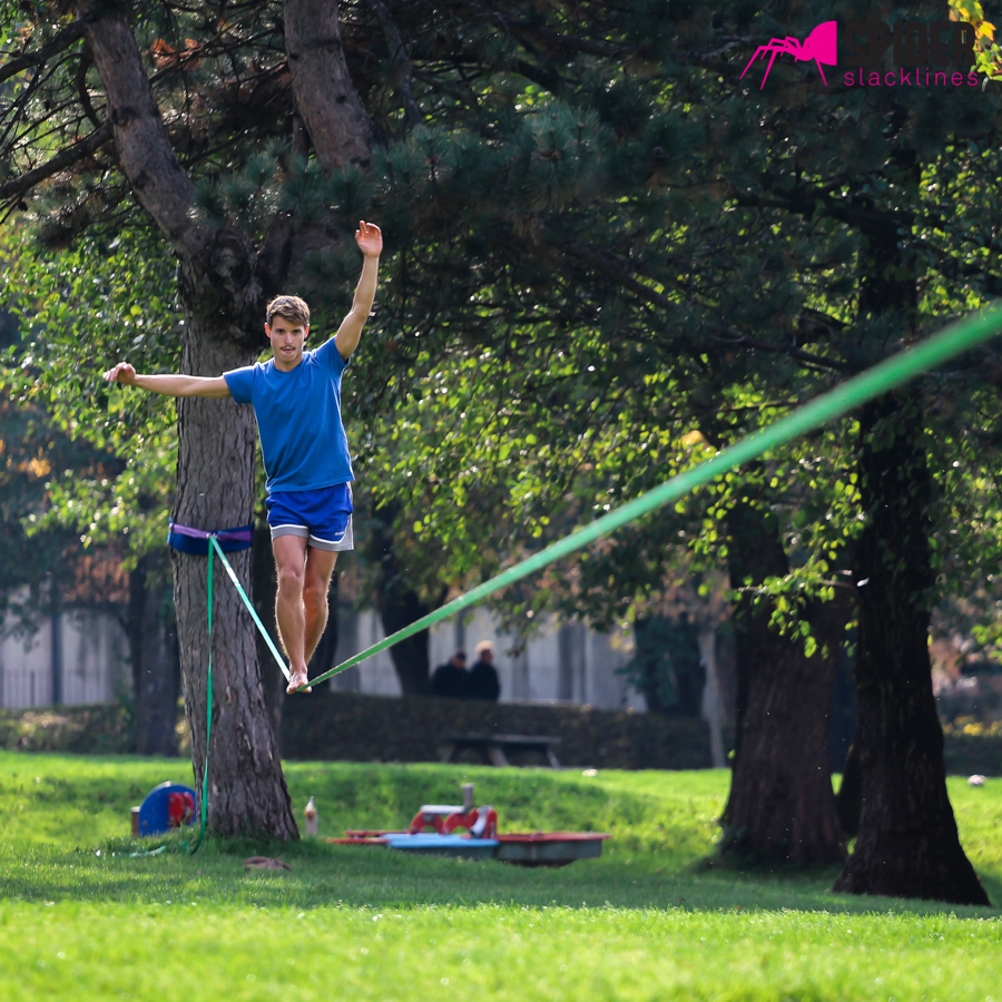 Spider Slacklines Slackline Kit Custom Line 35