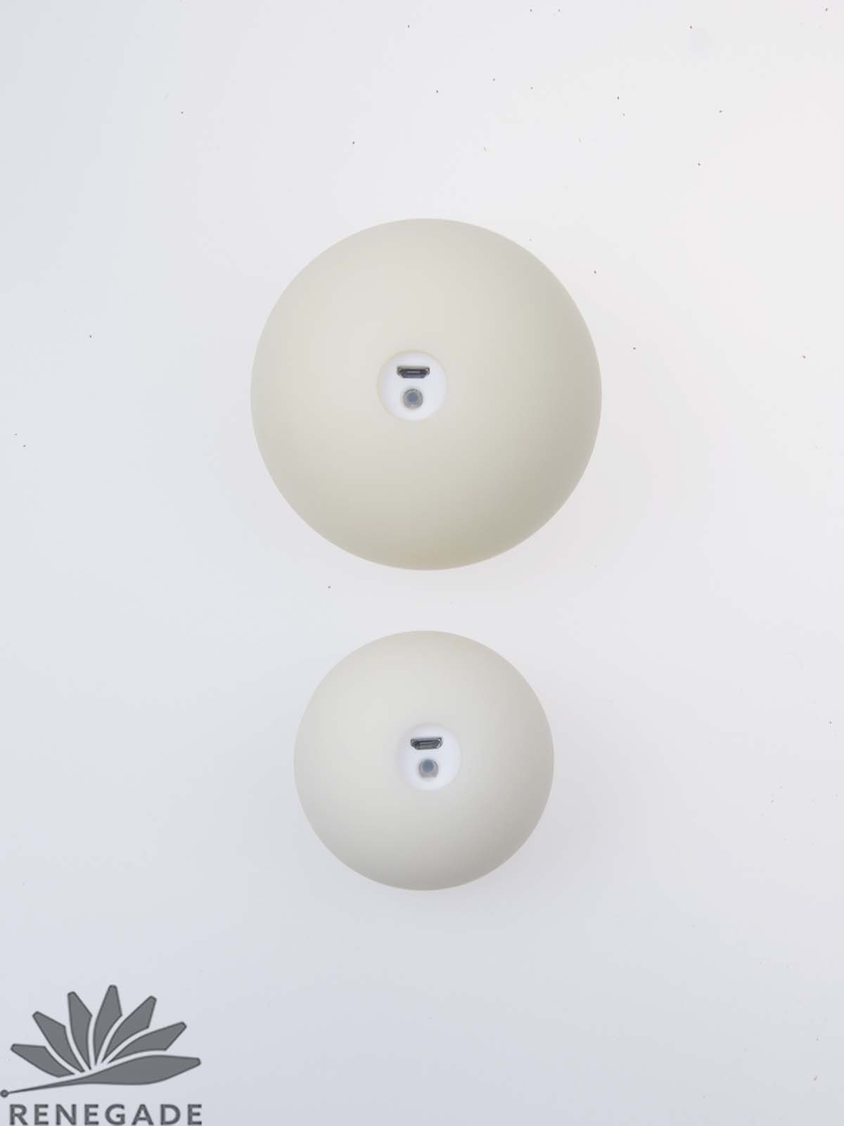 70mm Details about   3x LED Rechargeable Juggling Balls 