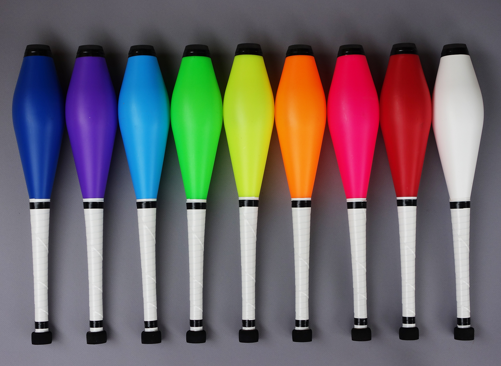 jugglng pin colors