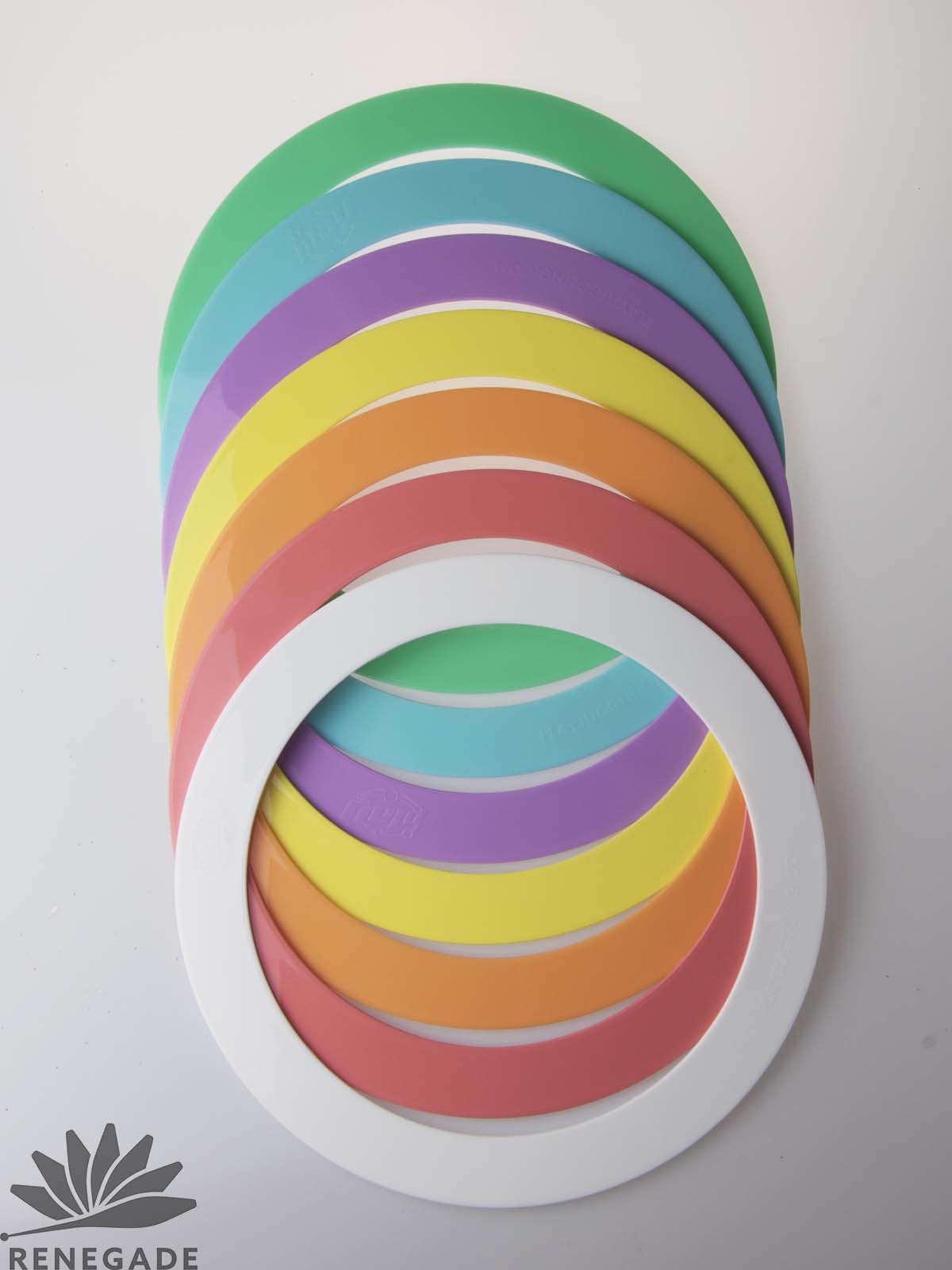 Mr Babache Pro Juggling Rings Medium- 32cm Price is for 1 Juggling Ring & Bag 