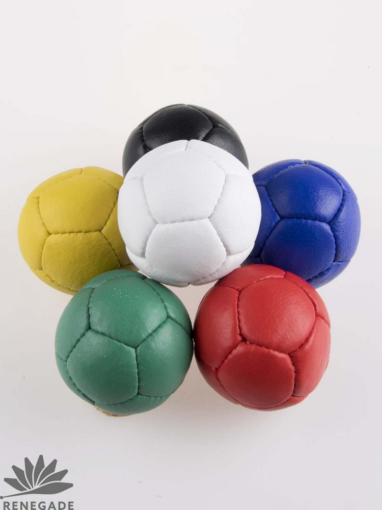 smooth leather juggling ball