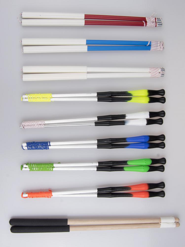 Hot Pink Play Geko Aluminum Diabolo Sticks 