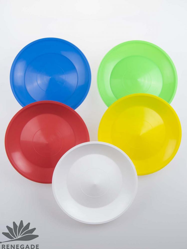 colored spinning plates