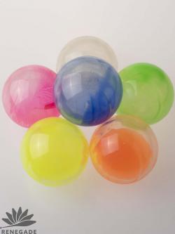 clear contact juggling ball