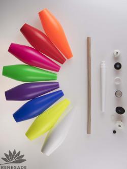 colorful extra juggling parts