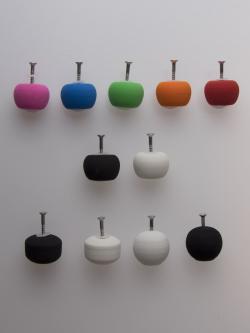 juggling pin knob colors
