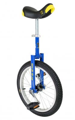 Clear White Indoor 20 QU-AX Onlyone Unicycle 406 mm