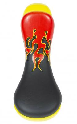 QU-AX Luxus unicycle saddle Flame