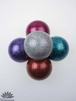 glitter poi balls