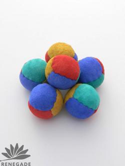4 Panel Numbers Suede Ball (55mm, 62 grams)
